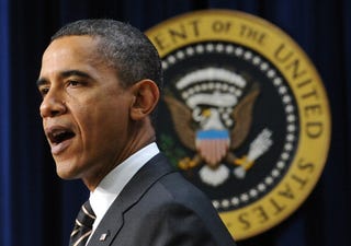 President Obama is leading the pack, but not by very much. (Getty Images)