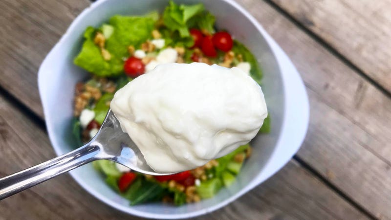 Illustration for article titled Greek yogurt belongs in your salad