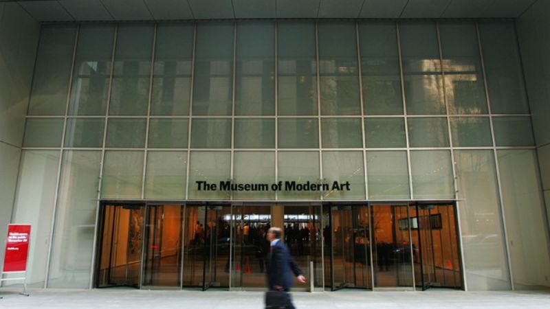 Illustration for article titled Visiting the Museum Of Modern Art, via DVD