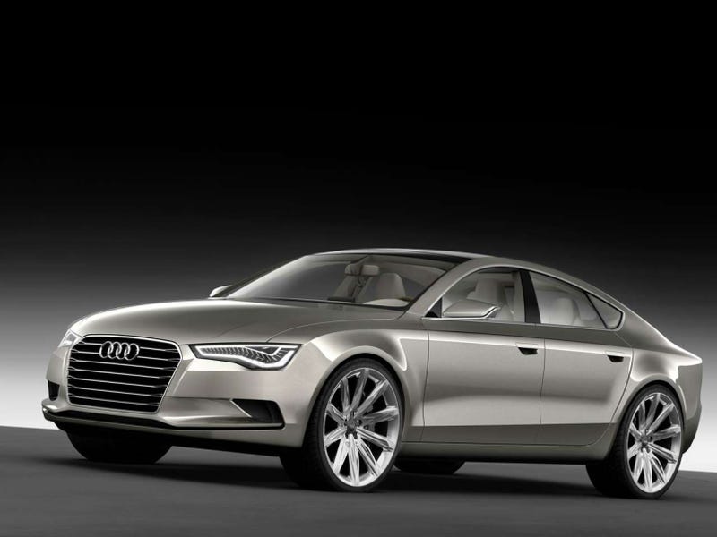 Illustration for article titled Audi Sportback Concept Reveals A Large X6-Like Butt