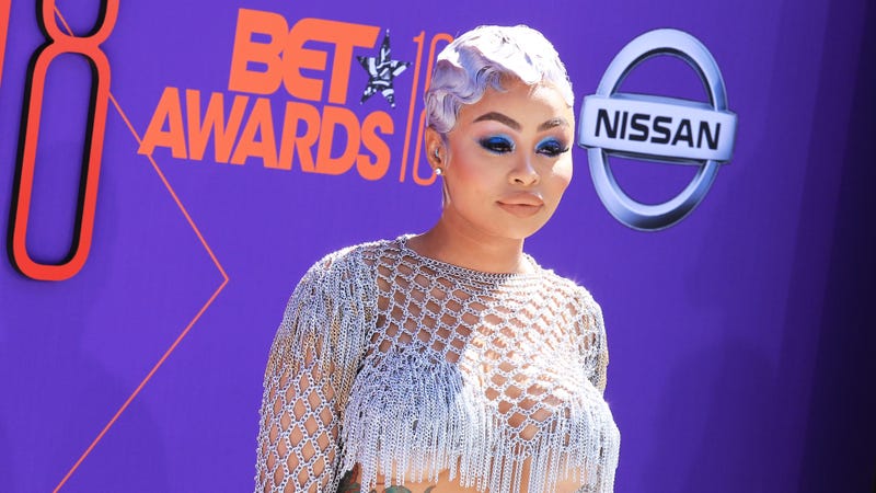 Blac Chyna attends the 2018 BET Awards at Microsoft Theater on June 24, 2018, in Los Angeles.