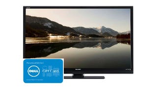 Illustration for article titled Get this Sharp 50-Inch LED HDTV and a $200 Dell Gift Card for $548