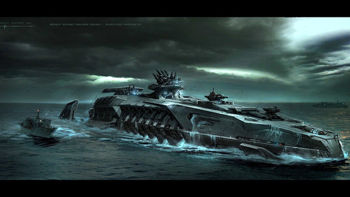 The Raw Beauty Of Battleship S Alien Concept Art