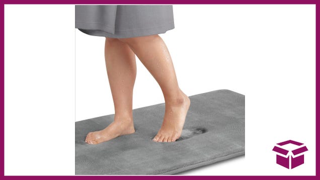 These Genteele Bath Mats Are A Massive 48% Off Today And Will Lovingly Caress Your Feet
