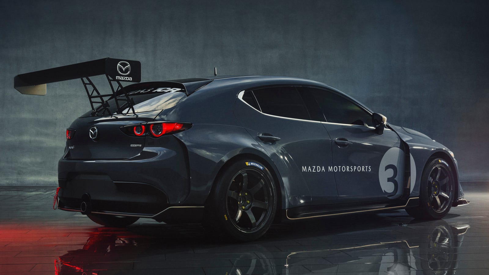The Mazda 3 TCR Race Car Has The Attitude And Fender Flares The 3 Has