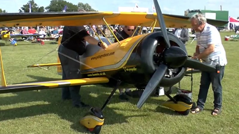 These giant RC airplanes are so huge that you can fly a kid inside