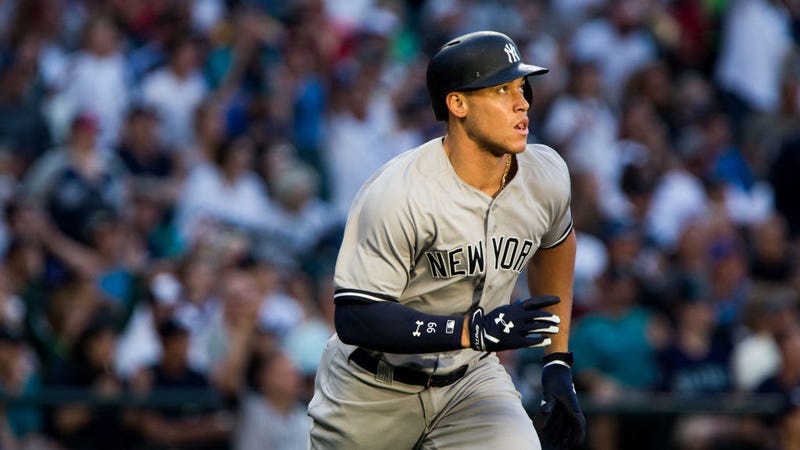 aaron judge wearing nike