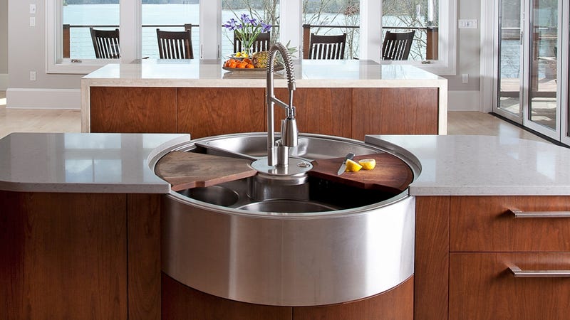 The Private Yacht Of Kitchen Sinks Has Room For Weeks Of