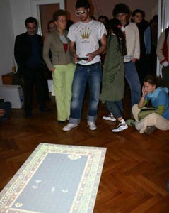 Illustration for article titled The Space Invaders Carpet