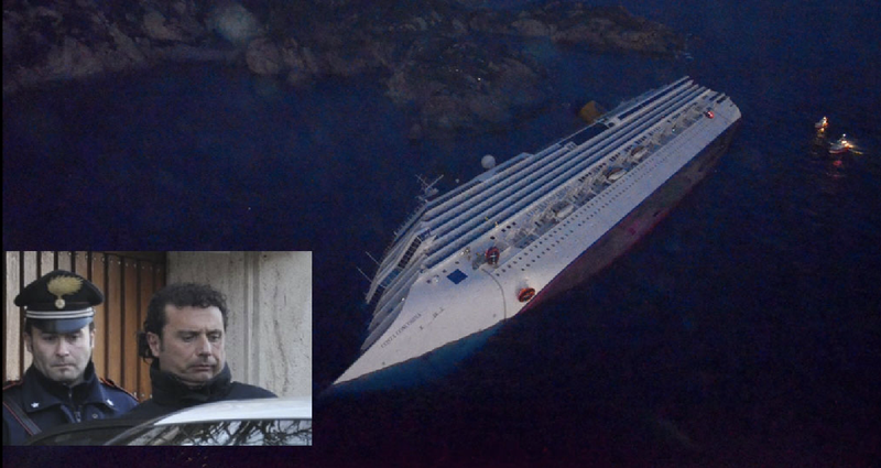cruise ship sinking italy captain