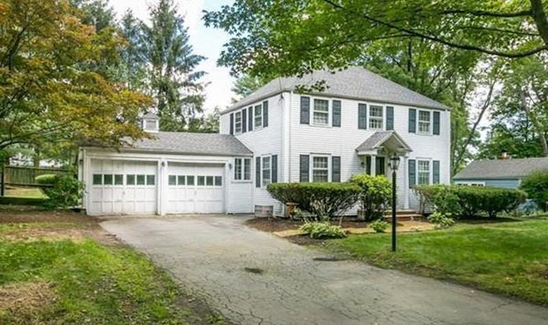 Peter Brand’s house in Needham, which was apparently worth $989,500 to Jie “Jack” Zhao.