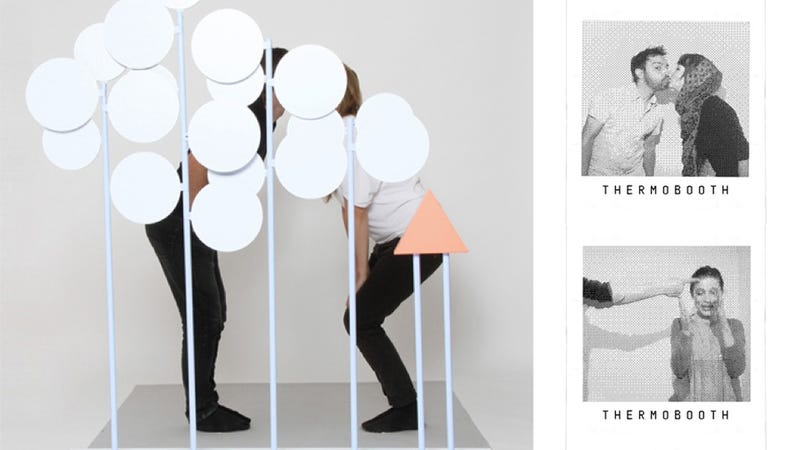 Illustration for article titled This Sweet Photobooth Is Triggered By Skin-To-Skin Contact