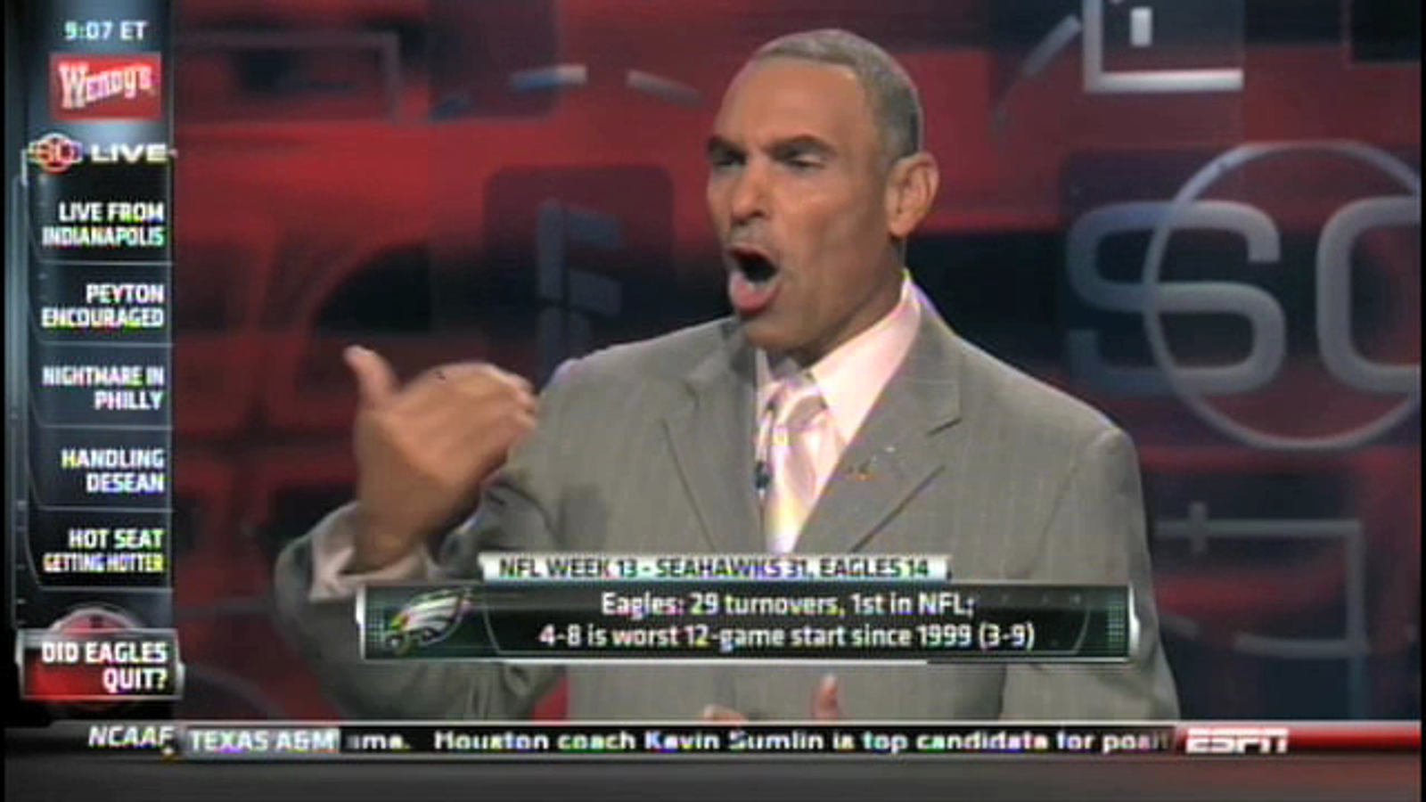 ShortCenter Special: The Best Of Herm Edwards Being Completely Unhinged