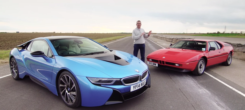 Illustration for article titled This Is The BMW M1 vs. i8 Track Showdown You've Been Waiting For
