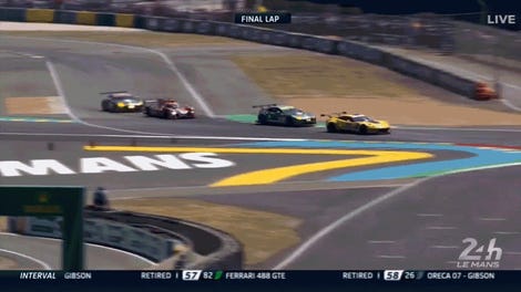 This Is The Final Corvette Vs Aston Martin Le Mans Battle