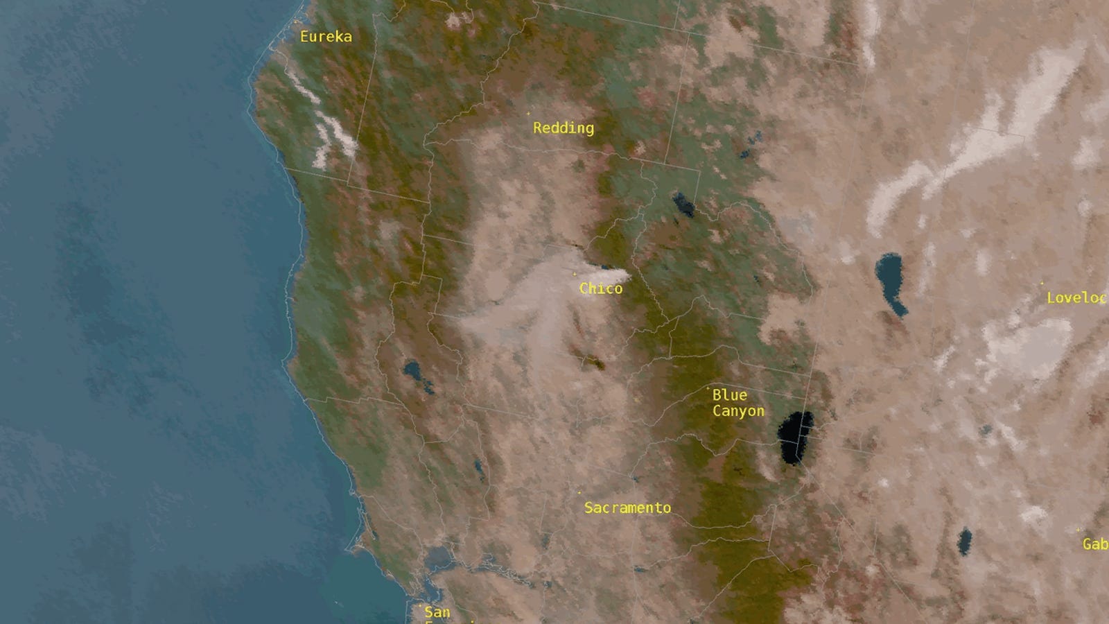 Explosive Northern California Is Consuming 80 Acres of Land a Minute