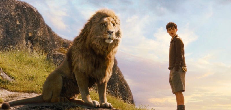 Aslan will return for the fourth Chronicles of Narnia movie, but not the kids. Image: Disney