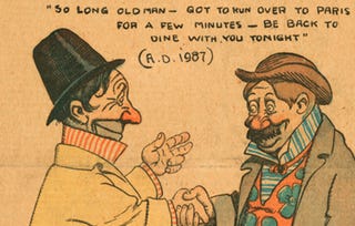 Illustration for article titled This 1901 Cartoon Takes a Humorous Look at the Future of New York