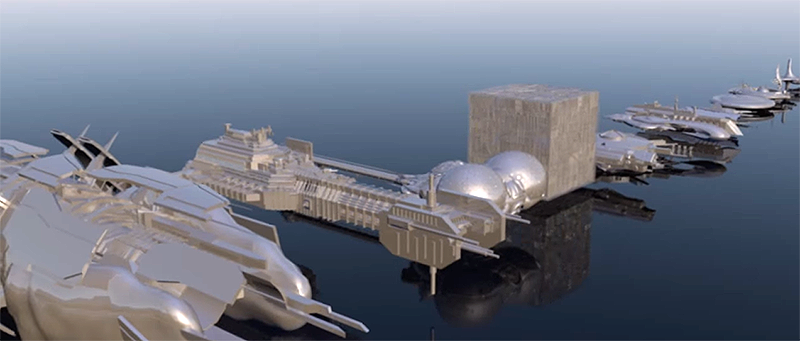 Illustration for article titled Las naves más conocidas de la ciencia-ficción, comparadas mediante modelos 3D
