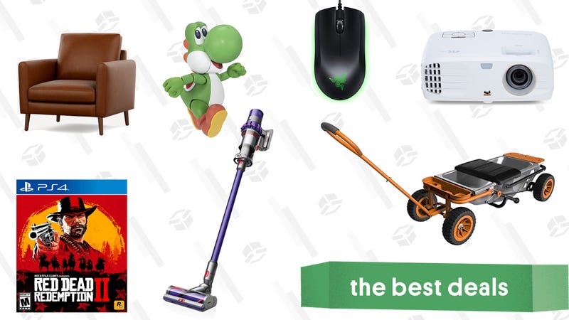 Illustration for article titled Wednesday's Best Deals: Dyson V10 Animal, Burrow Furniture, Red Dead Redemption 2, and More