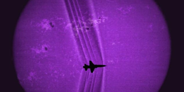 This is a Supersonic Shockwave, Backlit by the Sun