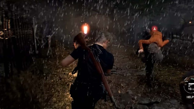 Resident Evil 4's Aggressive Weather Effects Will Be Dialled Back in Day  One Patch