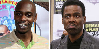 Dave Chappelle (Chad Buchanan/Getty Images); Chris Rock (Chip Somodevilla/Getty Images)