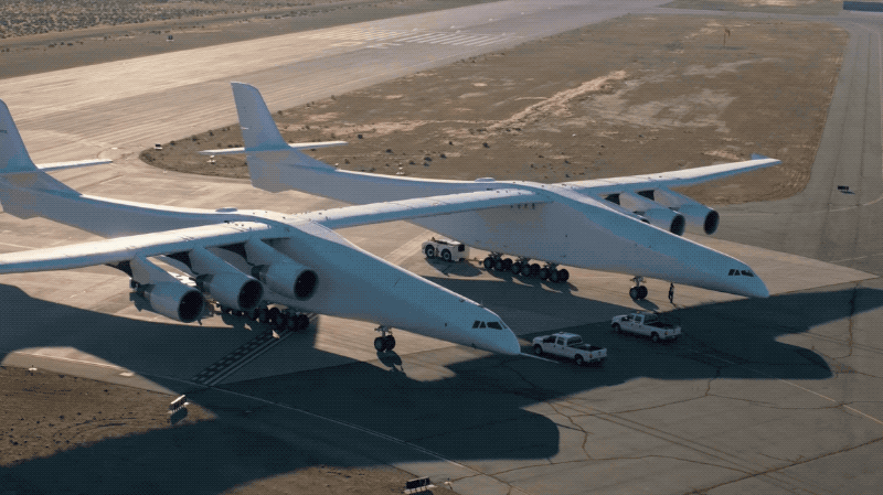 ✈️ Así es el avión más grande del mundo preparándose para su esperado primer despegue [+Video]