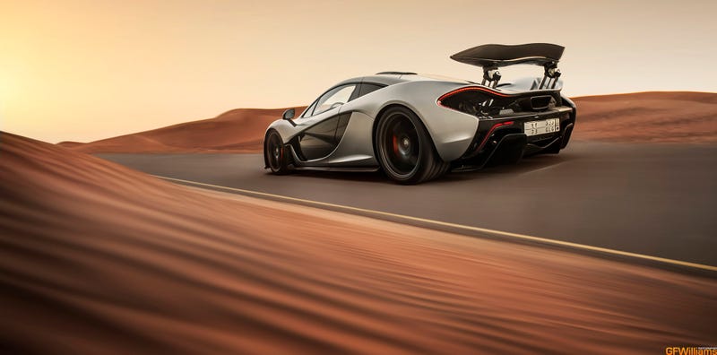 Illustration for article titled The McLaren P1 On Mars
