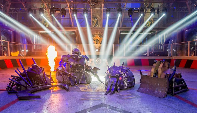 Illustration for article titled BBC Axe Robot Wars