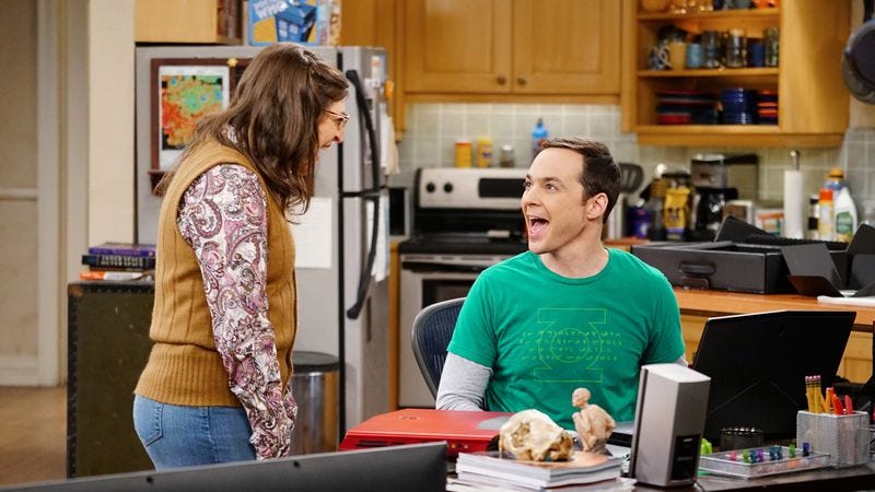 Illustration for article titled Sheldon and Amy prove that The Big Bang Theory can mature gracefully