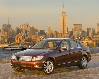 Illustration for article titled Supercharged Four-Cylinder Mercedes C-Class Coming To America?