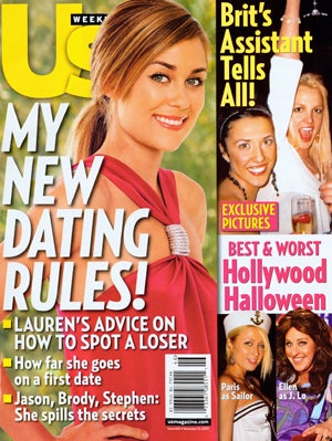 Illustration for article titled Today In Tabloids: TomKat May or May Not Split, Britney Snorts, L.C. Dates