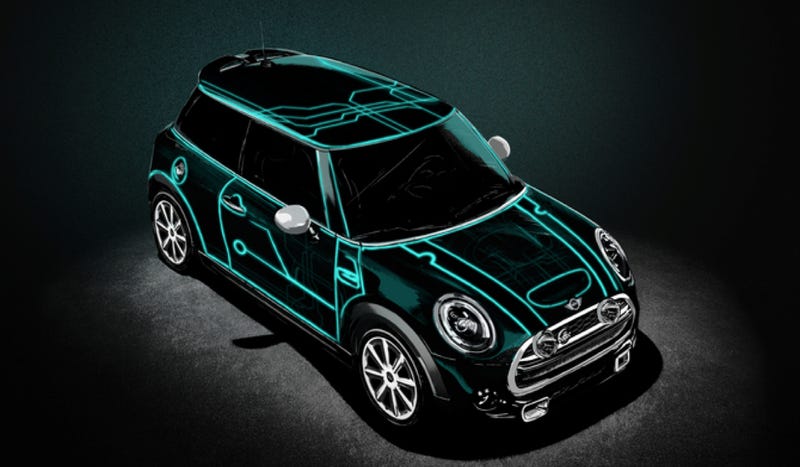 Mini Made A Tron Like Car Because It S What The People Wanted