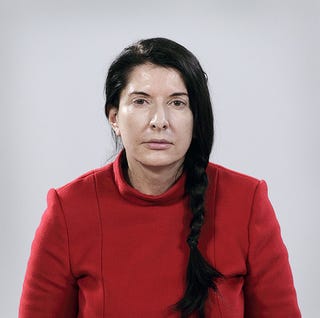 Illustration for article titled Can Marina Abramović Even See People Without Her Glasses?