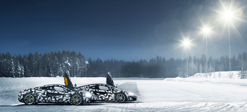 Illustration for article titled Escape To McLaren's Ice Driving Experience In Finland For The Low Price Of $15,000