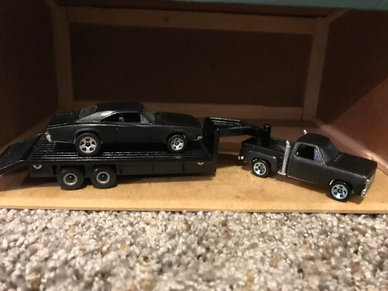 Hot Wheels Hot Wheels Pickup Truck And Trailer