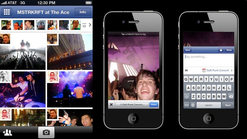 Illustration for article titled Leaked Facebook Photo Sharing iOS App Combines Every Possible Competitor