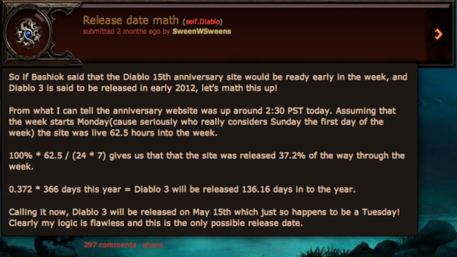 educated guess on when diablo 4 will come out