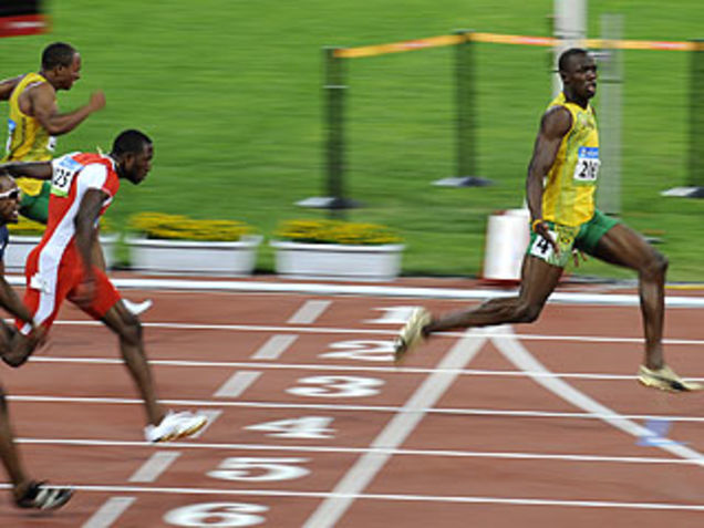 Illustration for article titled Bolt May Go for Four Golds in 2012; Tyson Gay, Others Sad