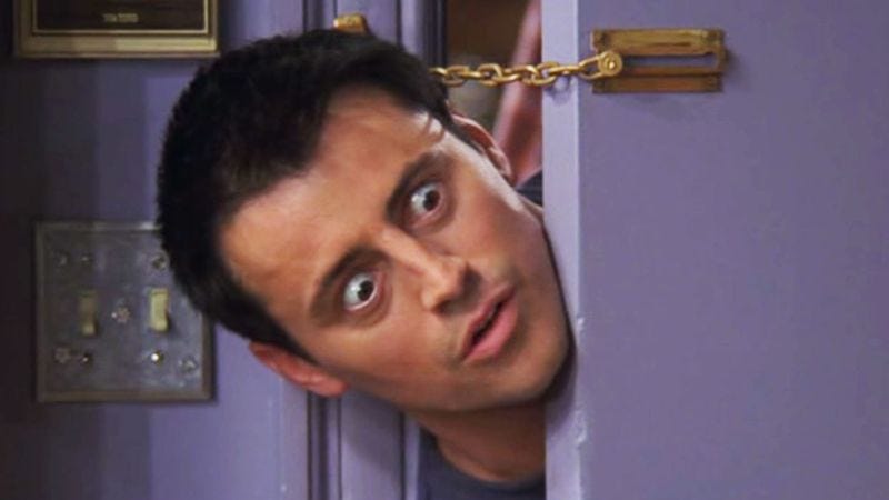 Illustration for article titled The Singularity has a name, and it is Joey Tribbiani