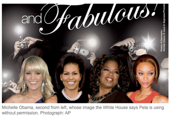 Illustration for article titled PETA Refuses To Remove "Fabulous" Posters