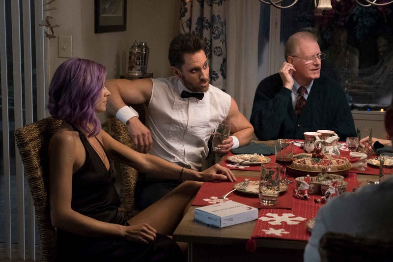Future Man Settles In For A Madcap Holiday Dinner Partytorture Session