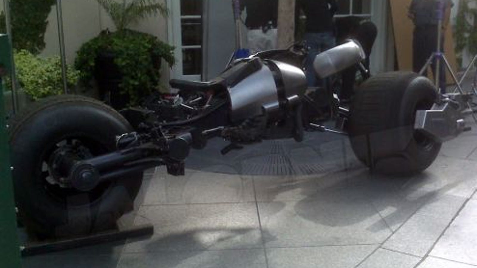 Batpod Photographed Less Subtle Than Lamborghini