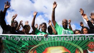 Sybrina Fulton, Tracy Martin, Benjamin Crump (Joe Raedle/Getty Images News)