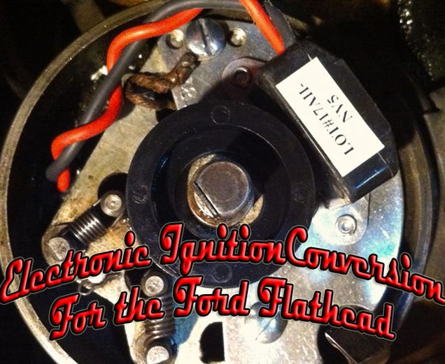 Flathead ford distributor conversion #4