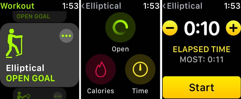 workouts apple watch 4