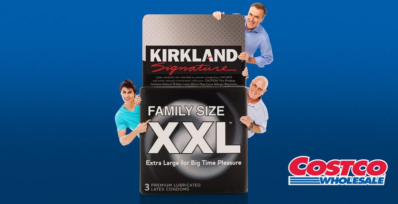 Illustration for article titled Incredible Savings: Costco Has Started Selling A Jumbo, Family-Sized Condom That Several Men Can Wear Together