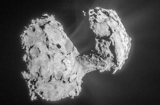 Illustration for article titled Molecular Nitrogen On Rosetta Points To The Comet's Frigid Origins