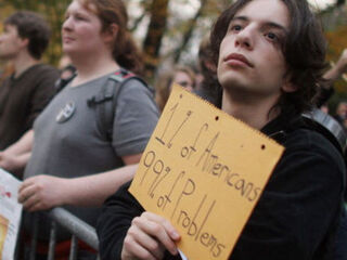 Occupy Wall Street protesters (Getty Images)